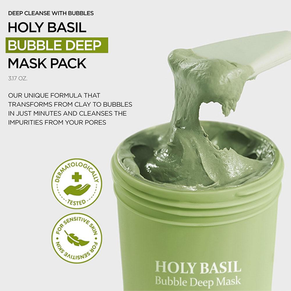 Bentonite Clay Mask - Carbonated Bubble Smear Face Mask Natural