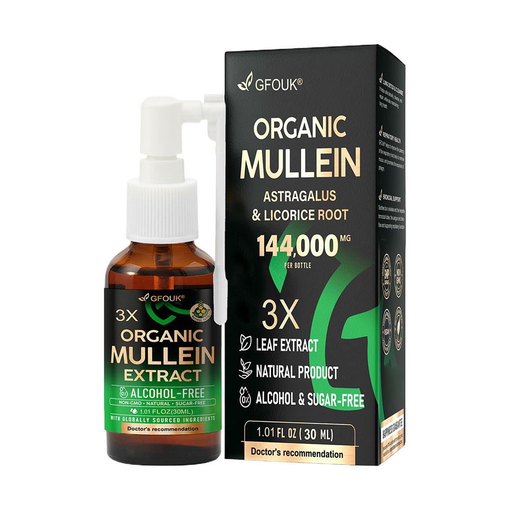 Licorice Root Extract - Organic Mullein Lung Cleansing Spray Natural