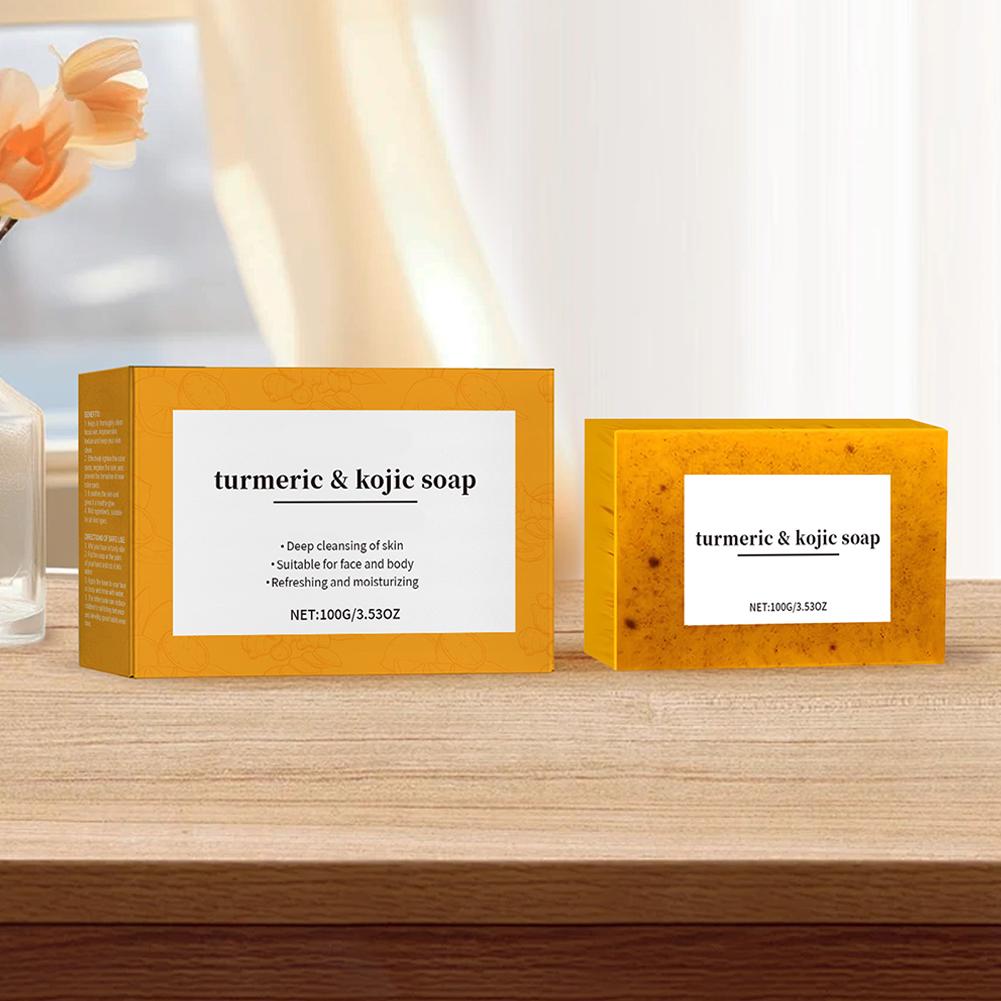 100g Turmeric Hand Made Soap,  - Kojic Acid Soap review and price