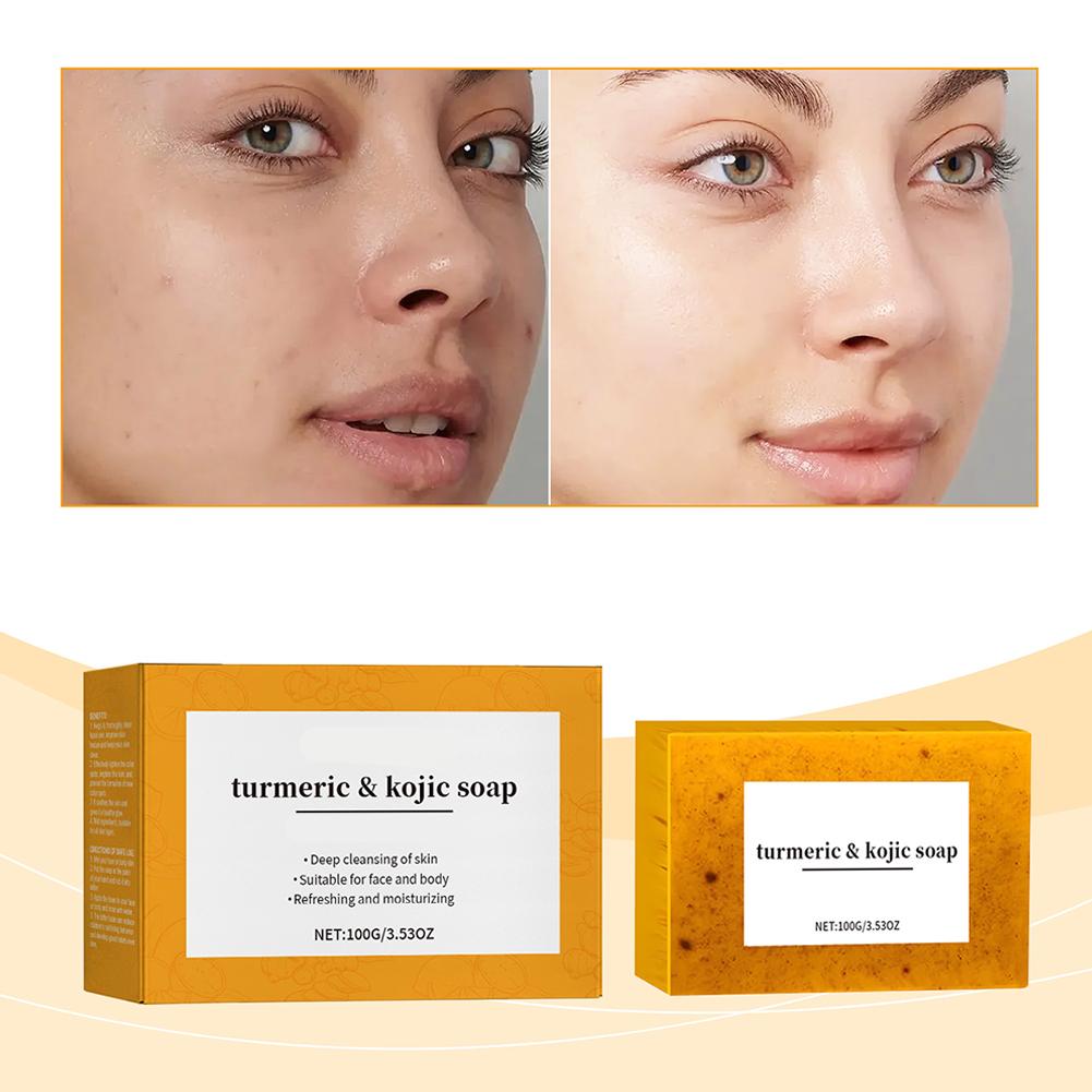 100g Turmeric Hand Made Soap,  - Kojic Acid Soap review and price