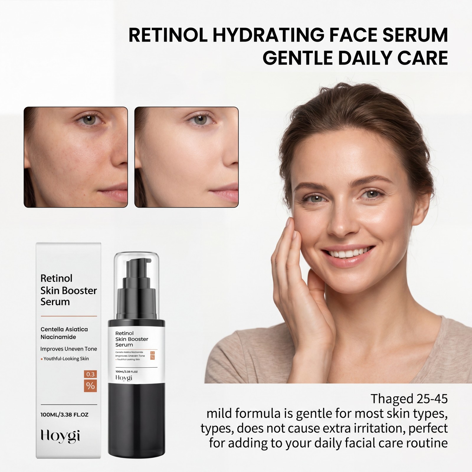 100ml Retinol Skin Booster Ser - Skincare Ingredients review and price