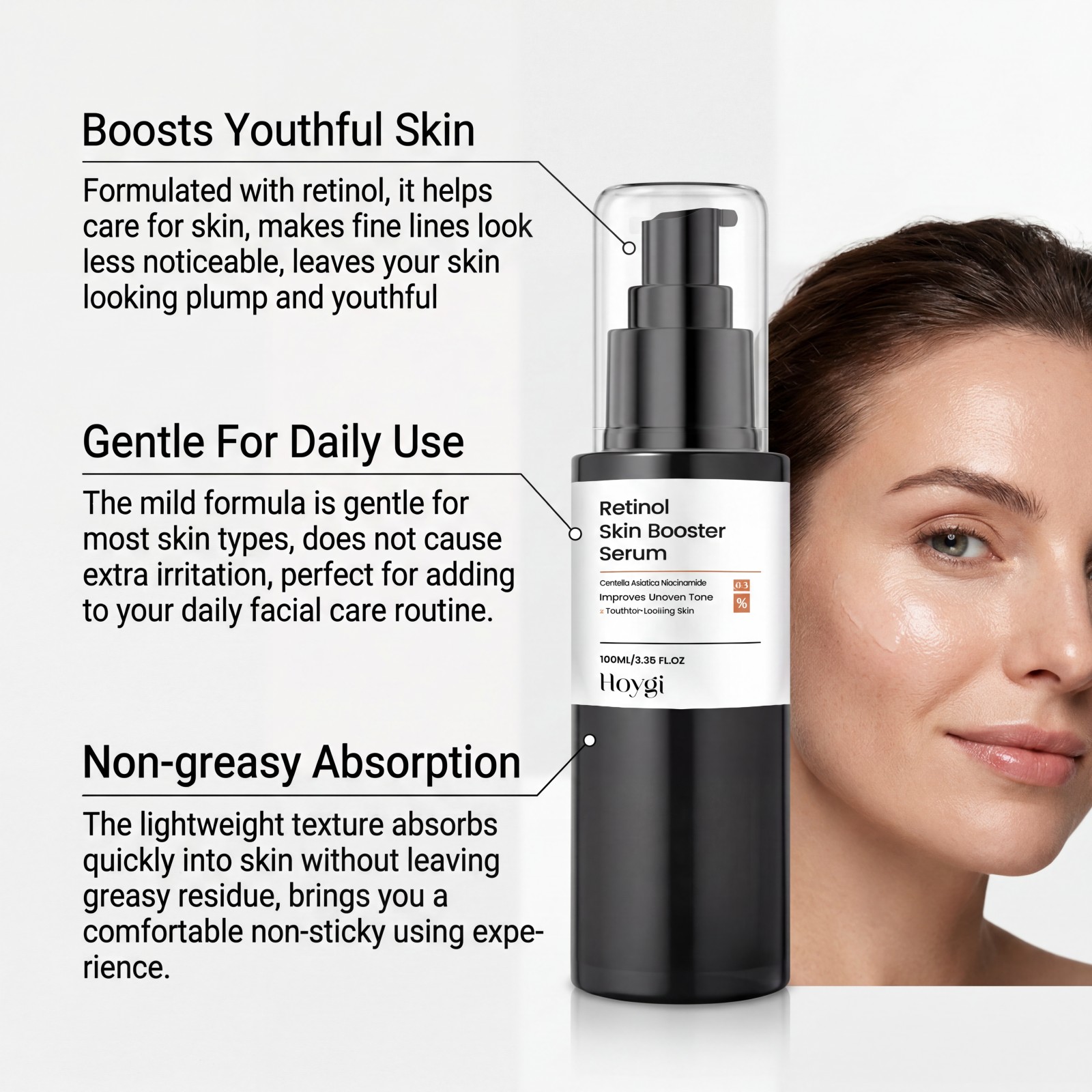 100ml Retinol Skin Booster Ser - Skincare Ingredients review and price