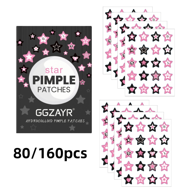 80/160pcs Star Acne Patch Set  - Skincare You review and price