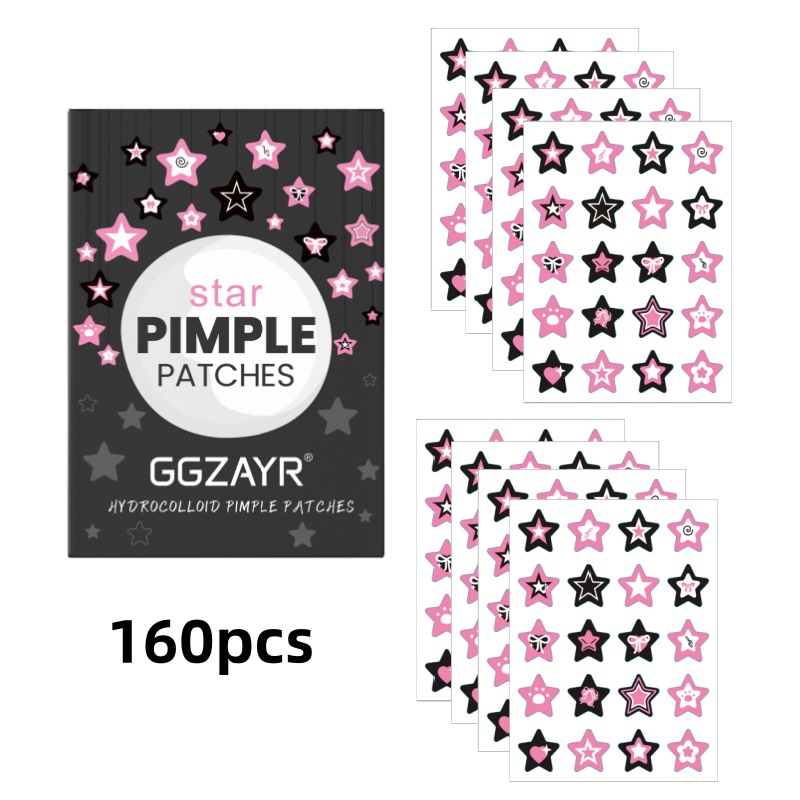 80/160pcs Star Acne Patch Set  - Skincare You review and price