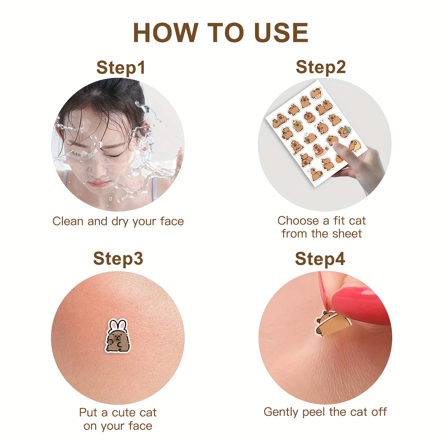 Capybara Shaped Pimple Patches - Skincare You review and price