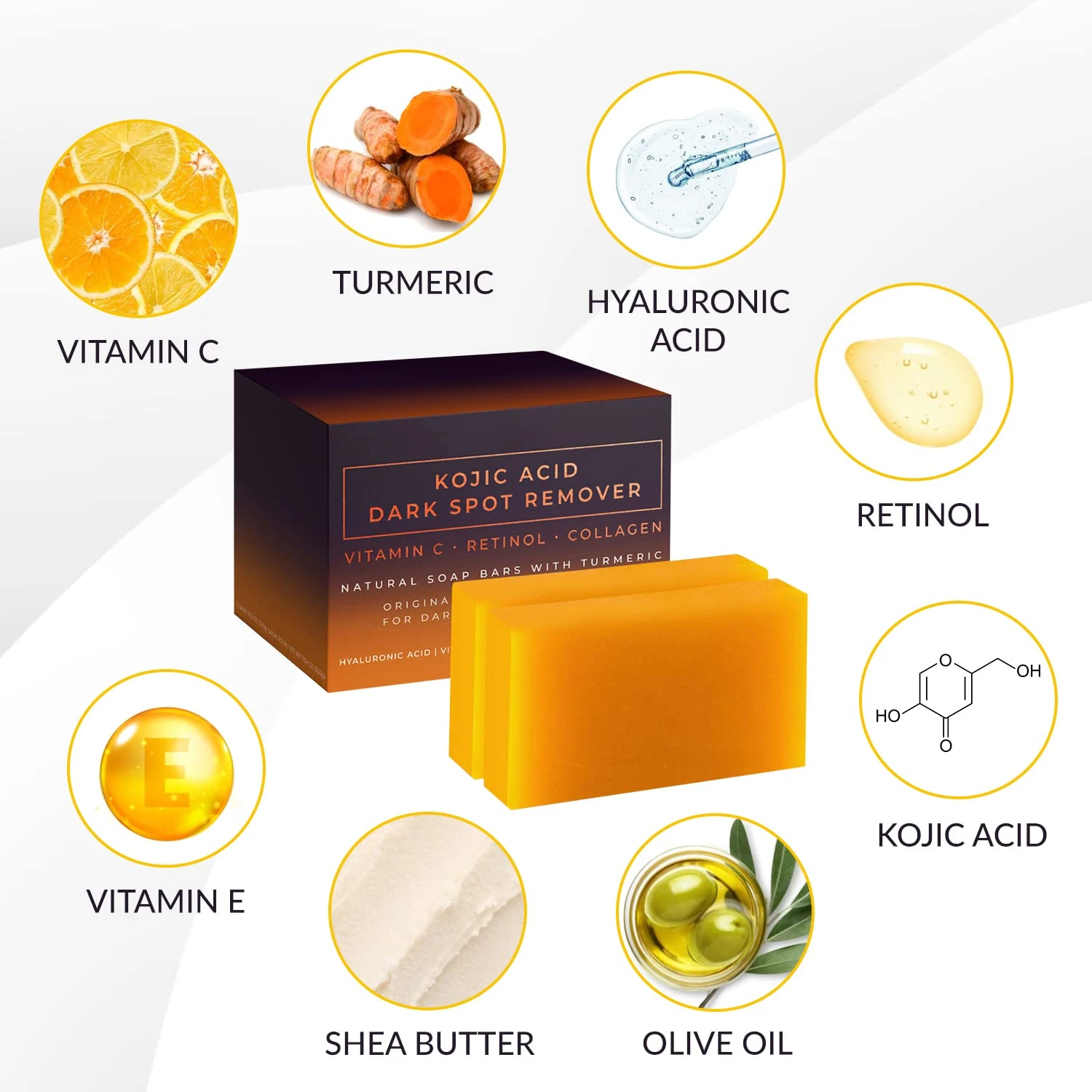 Kojic Acid Dark Spot Remover W - Kojic Acid Soap review and price
