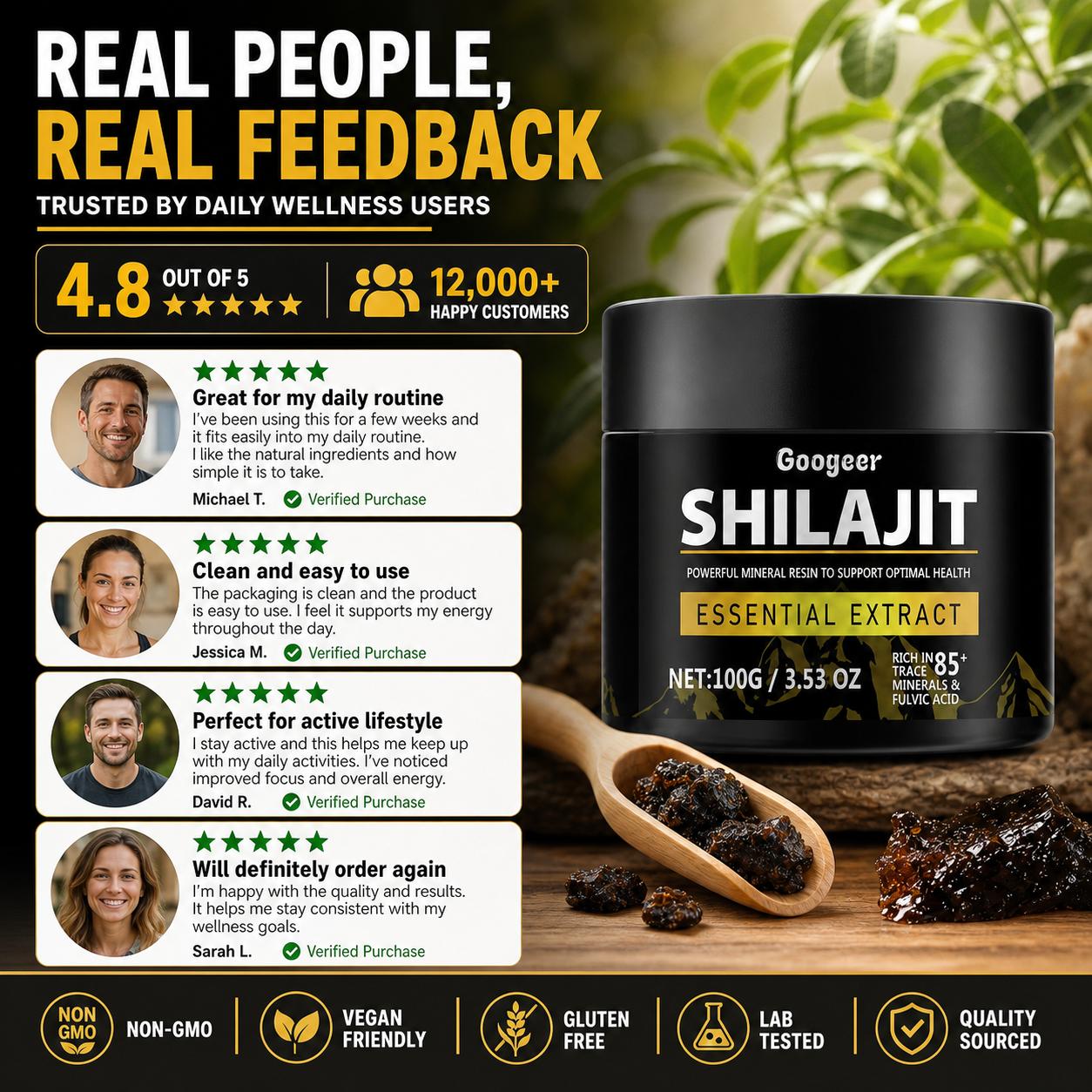 Googeer Shilajit Extract Powde - Licorice Root Extract review and price