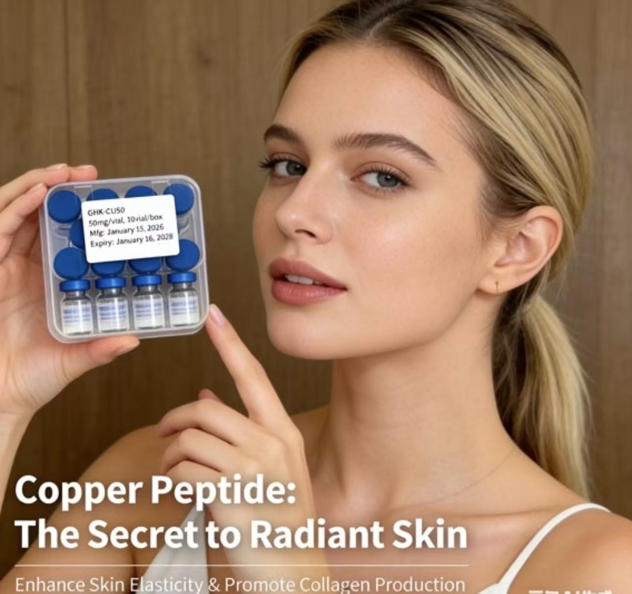 99% Purity GHK-Cu Blue Copper  - Skincare Ingredients review and price