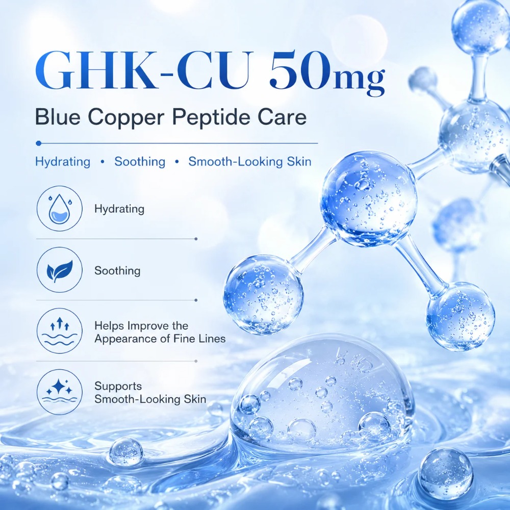99% Purity GHK-Cu Blue Copper  - Skincare Ingredients review and price